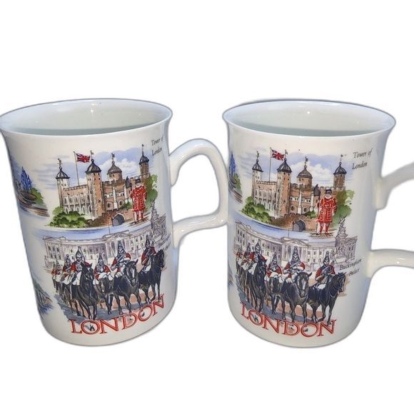 Lambert of London Other - Lambert Of London Pair of London Landmark Bone China Coffee Cups